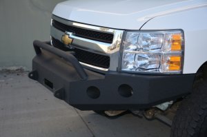 Chevrolet Silverado 1500 Bumper - Front - DV8 Offroad - Steel, 2 Stage Powder Coat Finish - Black Powdercoat - `07-`13